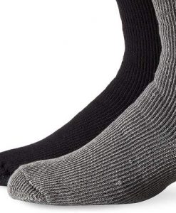 Terramar 2 Pack Terra Heat Sock - XLarge - Grey/Black #10752-041-XL