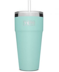Yeti Rambler 26 Oz Stackable Cup with Straw Lid - Seafoam #21071500646