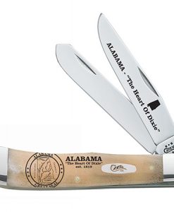 Case Knife Trapper Alabama Seal #91445AL