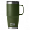 Yeti Rambler 20 Oz. Travel Mug with Stronghold Lid - Olive #21071500705