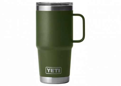 Yeti Rambler 20 Oz. Travel Mug with Stronghold Lid - Olive #21071500705