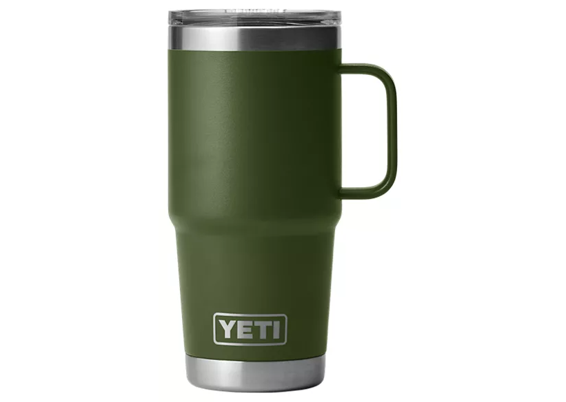 Yeti Rambler 20 Oz. Travel Mug with Stronghold Lid - Olive #21071500705 ...