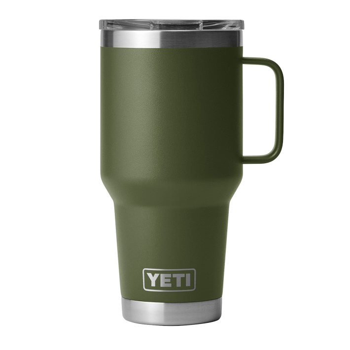 Yeti Rambler 30 Oz Travel Mug With Stronghold Lid - Olive #21071500736 ...