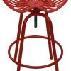 Leigh Country Red Tractor Seat Swivel Stool #TX 907000