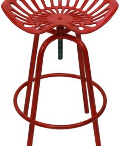 Leigh Country Red Tractor Seat Swivel Stool #TX 907000
