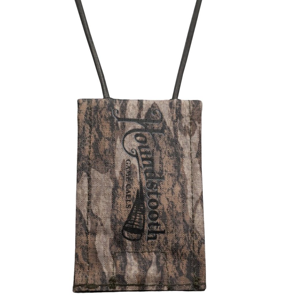 Houndstooth Mouth Call Pouch Mossy Oak Bottomland Safford Trading