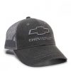 Outdoor Cap Chevy Logo Charcoal Hat #GEN09C