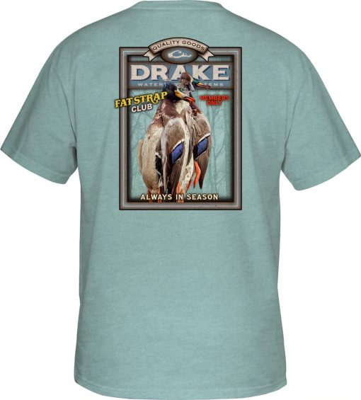 Drake Men's Fat Strap Club Short Sleeve T-Shirt #DT935OABH