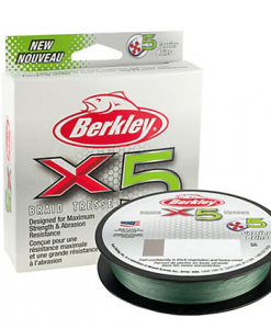 Berkley X5 Braid - 20 Lb - Low-Vis Green #1486726