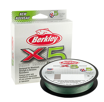 Berkley X5 Braid - 20 Lb - Low-Vis Green #1486726