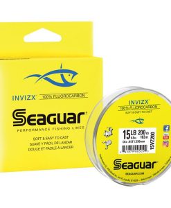 Seaguar InvizX - 10 Lb - Clear Fluorocarbon Line #10VZ200
