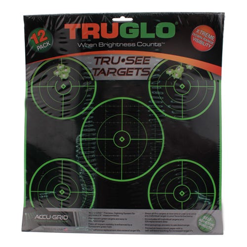 Truglo Target 5-Bull 12X12 12 Pack #TG-TG11A12