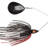 War Eagle Night Time Spinnerbait - Black Red #WE12PSBN38