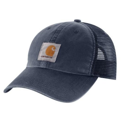 Carhartt Canvas Mesh-Back Cap - Navy #100286