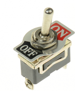 Boating Essentials Chrome Plated On-Off Toggle Switch #BE-EL-51330-DP