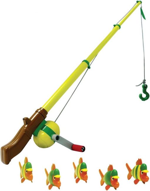 Ertl John Deere Electronic Sounds Toy Fishing Pole #35073A