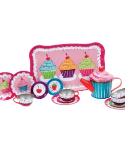 Schylling Cupcake Tin Tea Set #SCHCPTS