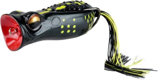 Fishlab 2 3/4" Pop Rattle Toad Black Frog #PRT-2.75-BF