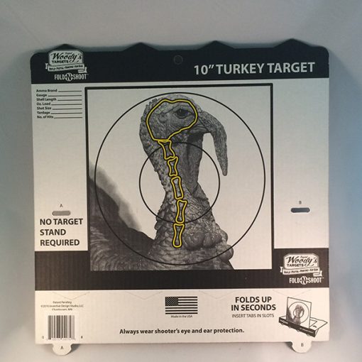 Woody's Fold-N-Shoot Turkey Ground Target #F72