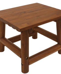 Leigh Country Amber-Log End Table #TX36010