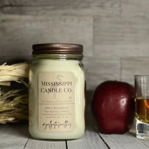 AppleBourbon candle
