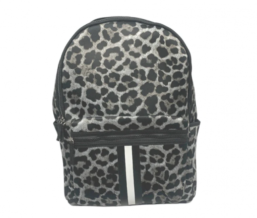 Girlie Girl Neoprene Backpack - Black Leopard #NP-5502BP