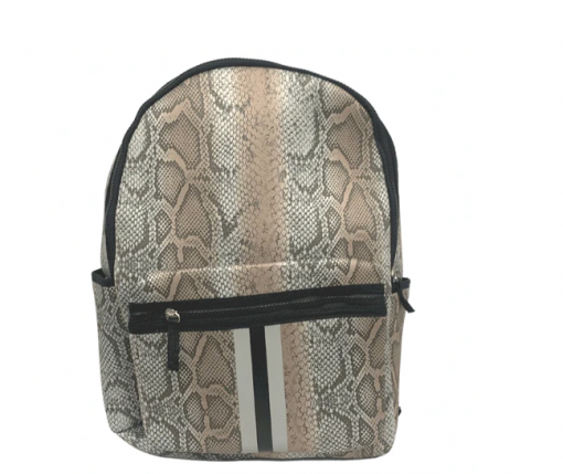 Girlie Girl Neoprene Backpack - Brown Snake #NP-5502BP