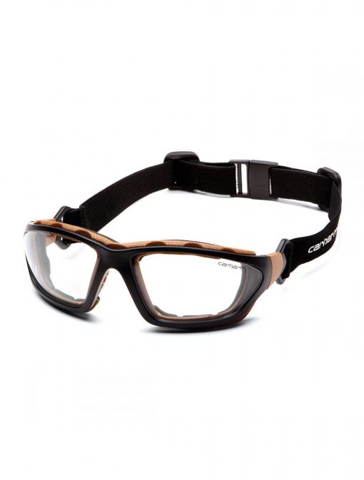 Carhartt Carthage Anti-Fog Clear Lens Safety Goggles #CHB410DTP