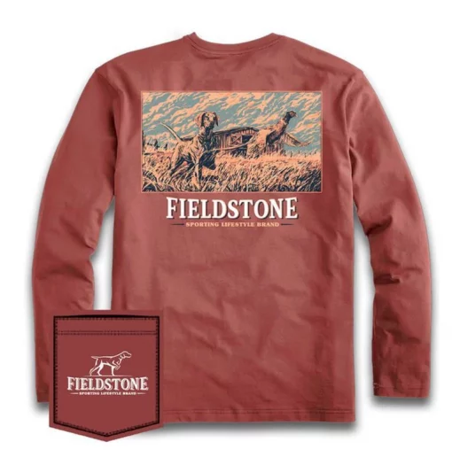 Fieldstone Adult Flush Long Sleeve T-Shirt #443LS