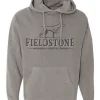 Fieldstone Rustic Grey Adult Hoodie #076