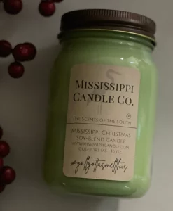 MississippiChristmas16ozCandle