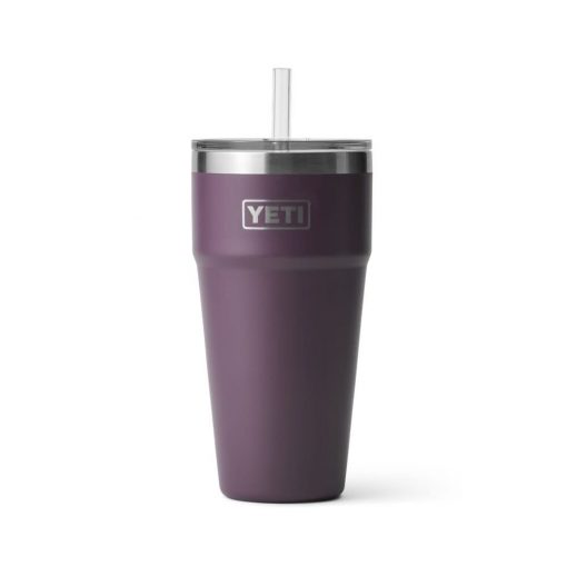 Yeti Rambler 26oz Stackable Cup with Straw Lid Nordic Purple