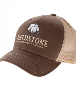 Fieldstone Cotton Hat Brown/Tan #R082