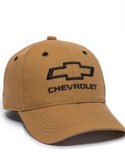Outdoor Cap Tan Chevy Logo Hat #GEN11C