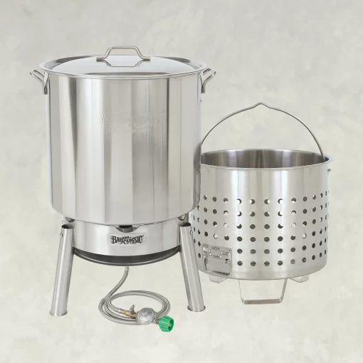 Bayou Classic 82qt Stainless Steam & Boil Cooker Kit #KDS-982