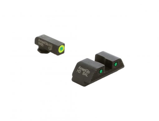 AmeriGlo Trooper Sight Set for Glock Gen 1-4 10mm/.45/.357 #GL-820