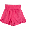 Girlie Girl Women's Elastic Waist Shorts - Coral #SH-0524