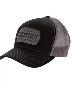 Fieldstone Black Logo Hat #086