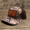 Hunt to Harvest Realtree Edge Hat Leather Patch