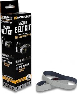 Work Sharp Sharpener Replacement Belt Kit Medium/X22 #WSSAK081119