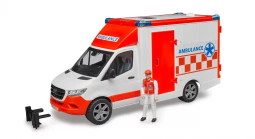 Bruder MB Sprinter Ambulance With Driver #BT02536