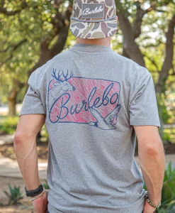 Burlebo Patch Logo Dark Gray S/S Shirt