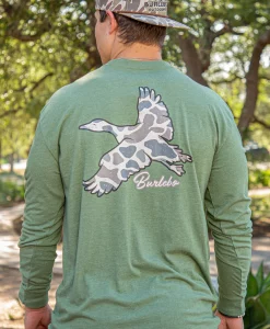 Burlebo Flying Duck Camo L/S Shirt