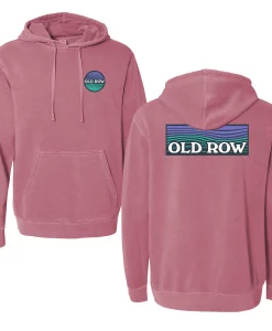 Old Row Waves Pigment Dyed Premium Hoodie