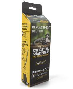 Work Sharp Gray X65 Coarse 220 Grit Replacement Belt Kit #WSSAK081118