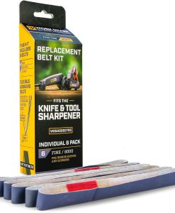 Work Sharp Knife And Tool Sharpener 6000 Grit Fine Replacement Belt Kit #WSSA0002705