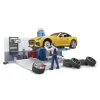 Bruder Bworld Car Service Repair Shop Set #BT62110