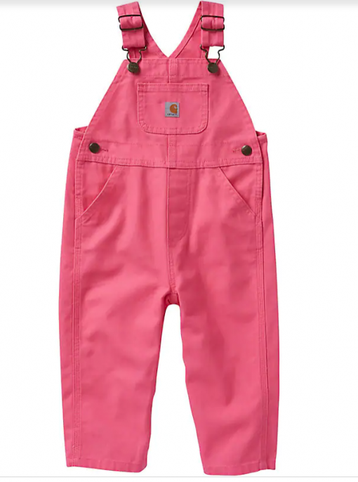 Carhartt Infant Girl's Loose Fit Canvas Bib Overall #CM9712