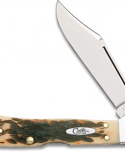 Case Knife Amber Bone Mini CopperLock #61749L