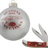 Case Knife Holiday Pocket Hunter Christmas Ornament #CASEHOLIDAY'10